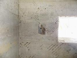 Ligne Maginot - A54 - CROIX BLONDEAU - (Blockhaus pour canon) - Créneau AC (gauche) avec goulotte à grenade gauche