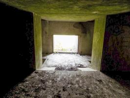 Ligne Maginot - A56 - BOUT D'EN HAUT - (Blockhaus pour canon) - Vue vers l'entrée AC