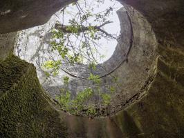 Ligne Maginot - A57 - AVANCÉE DE ROCROI - (Blockhaus pour canon) - Puits de la cloche, pas installée