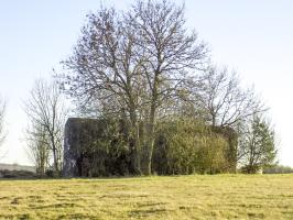 Ligne Maginot - A58 - HIRAUMONT NORD - (Blockhaus pour canon) - Face frontale