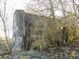Ligne Maginot - A58 - HIRAUMONT NORD - (Blockhaus pour canon) - Face frontale