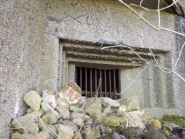 Ligne Maginot - A58 - HIRAUMONT NORD - (Blockhaus pour canon) - Face frontale, créneau AC