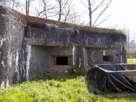 Ligne Maginot - A59 - HIRAUMONT SUD - (Blockhaus pour canon) - Face frontale