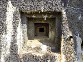 Ligne Maginot - A59 - HIRAUMONT SUD - (Blockhaus pour canon) - Créneau FM, les entrées
