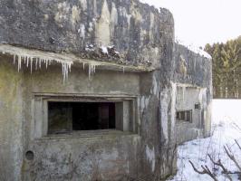 Ligne Maginot - A60 - CENSE PICART - (Blockhaus pour canon) - Créneau AC