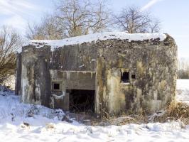 Ligne Maginot - A60 - CENSE PICART - (Blockhaus pour canon) - L'entrée AC