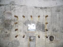 Ligne Maginot - A60 - CENSE PICART - (Blockhaus pour canon) - Créneau Hotchkiss