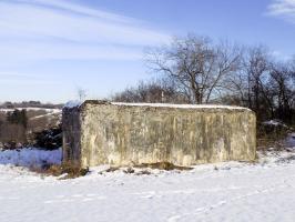 Ligne Maginot - A60 - CENSE PICART - (Blockhaus pour canon) - L'arrière