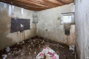 Ligne Maginot - A115 - LES CULEES SUD - (Blockhaus pour canon) - Créneau pour mitrailleuse Hotchkiss 8mm mle 1914