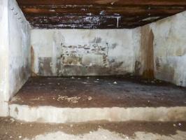 Ligne Maginot - A116 - LES ANORELLES - (Blockhaus pour canon) - Flanquement gauche - La chambre de tir du canon 25AC