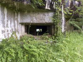 Ligne Maginot - A118 - CHAPELLE BLANCHE - (Blockhaus pour canon) - Flanquement gauche - Embrasure AC25
