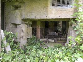 Ligne Maginot - A118 - CHAPELLE BLANCHE - (Blockhaus pour canon) - Entrée matériel