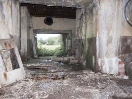 Ligne Maginot - A118 - CHAPELLE BLANCHE - (Blockhaus pour canon) - Enfilade