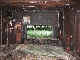 Ligne Maginot - A118 - CHAPELLE BLANCHE - (Blockhaus pour canon) - Cambre de tir AC25 gauche