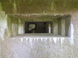 Ligne Maginot - B818 - LA TAILLE LAMBEAUX - (Blockhaus pour canon) - Flanquement gauche
Embrasure pour canon 25AC