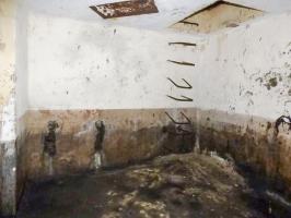 Ligne Maginot - B818 - LA TAILLE LAMBEAUX - (Blockhaus pour canon) - Niveau inférieur
Premier local
