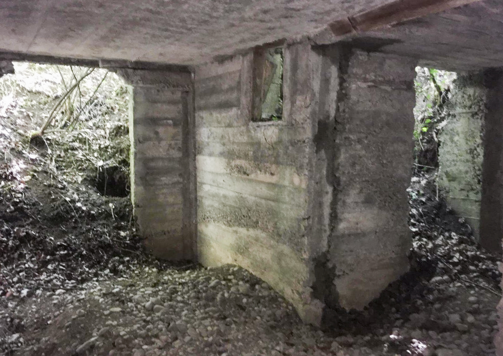 Ligne Maginot - BOIS DE DESSENHEIM SUD-OUEST 6 - (PC) - Seconde salle souterraine - Timothée DUCHÊNE