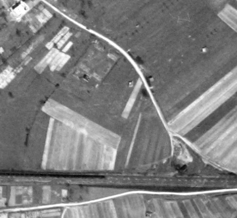 Ligne Maginot - TETING SUD  - (Casernement) - A peu près disparu - IGN - Géoportail 1951