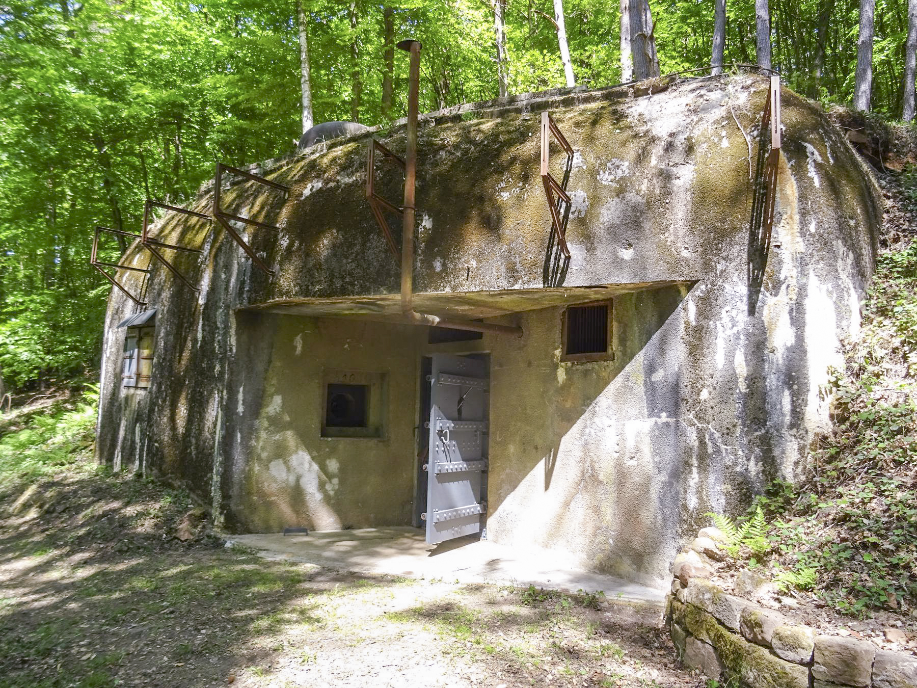 Ligne Maginot - KINDELBERG (QUARTIER CAMP - III/37° RIF) - (Abri) - Entrée Ouest - ammagsdr