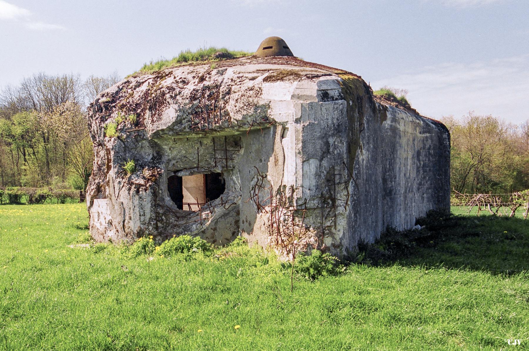 Ligne Maginot - B775 - BOIS DES AUVENELLES - (Blockhaus pour canon) -  - Caspar Vermeulen
