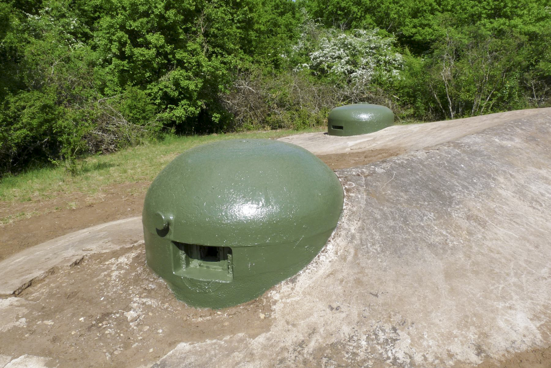Ligne Maginot - BOUST - O13 - (Observatoire d'artillerie) - Les deux cloches - Sylvie Laure LAMBERT