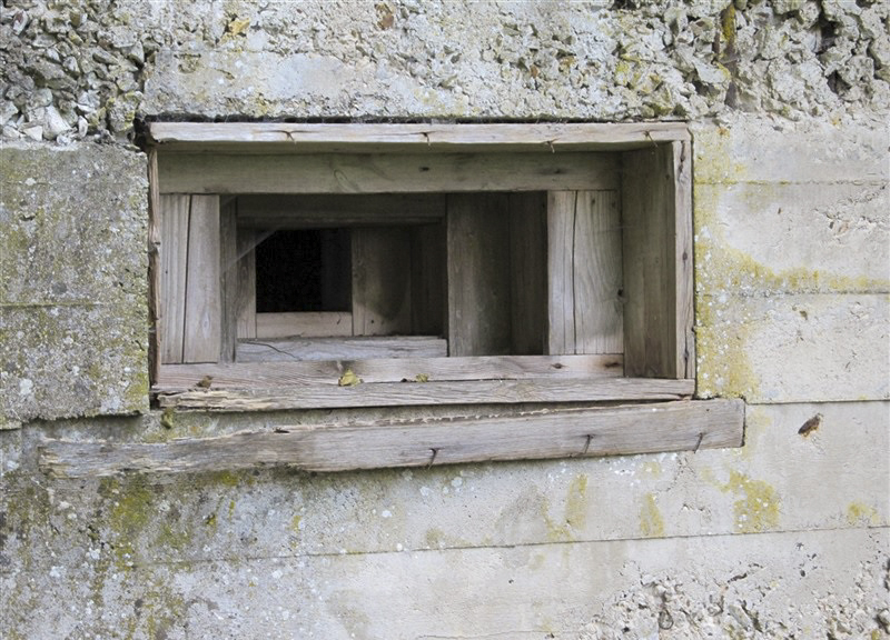 Ligne Maginot - A46 - CHATEAU ROUGE EST - (Blockhaus pour canon) - Coffrages de créneaux - François MATHOT