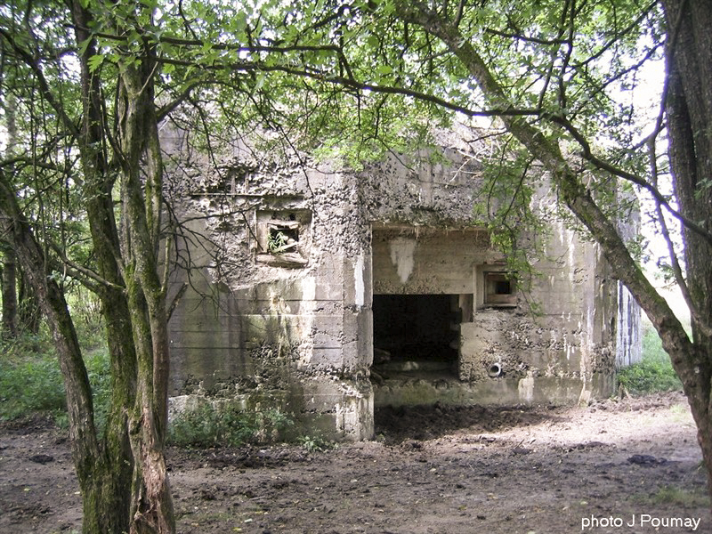Ligne Maginot - A46 - CHATEAU ROUGE EST - (Blockhaus pour canon) -  - Jean POUMAY