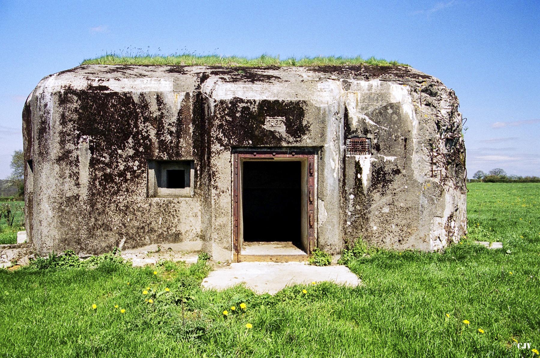 Ligne Maginot - B775 - BOIS DES AUVENELLES - (Blockhaus pour canon) -  - Caspar Vermeulen