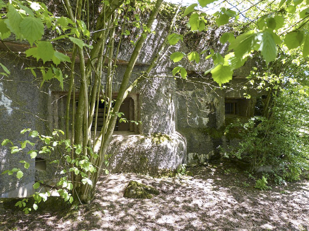 Ligne Maginot - A53 - BELHOMME - (Blockhaus pour canon) - Flanquement gauche - JMBrams