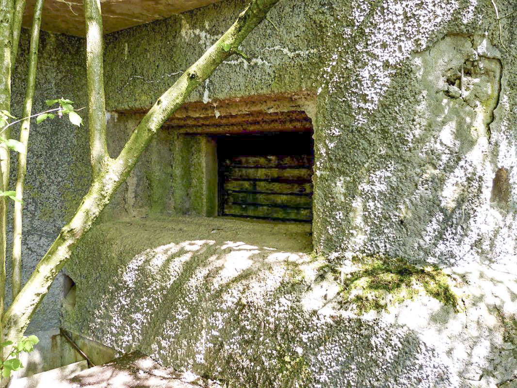 Ligne Maginot - A53 - BELHOMME - (Blockhaus pour canon) - Flanquement gauche - JMBrams