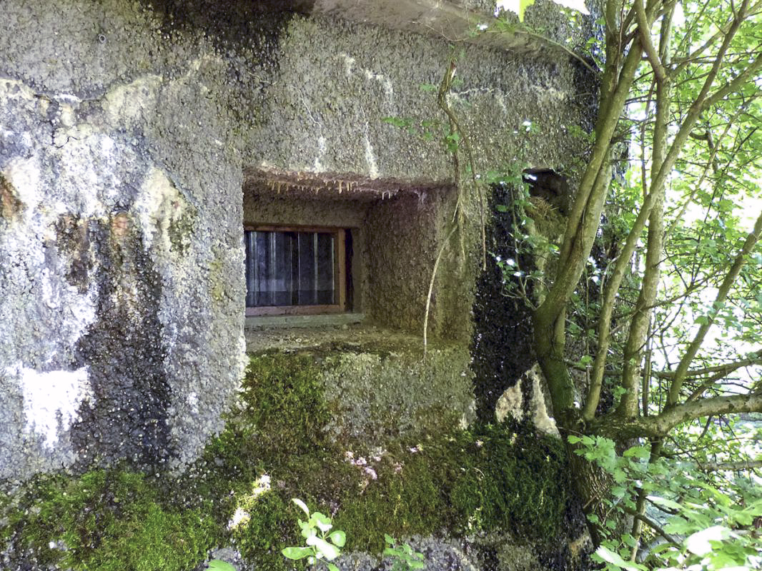 Ligne Maginot - A53 - BELHOMME - (Blockhaus pour canon) - Flanquement gauche - JMBrams