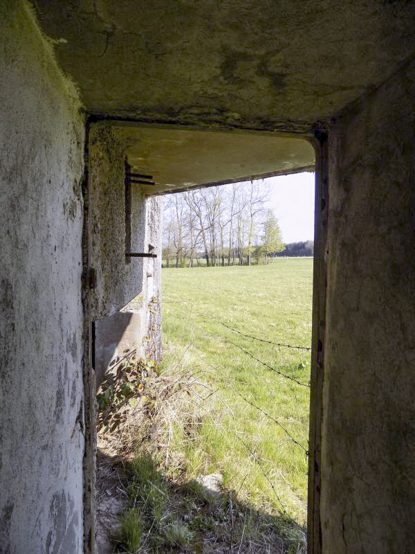 Ligne Maginot - A56 - BOUT D'EN HAUT - (Blockhaus pour canon) - Vue de l'entrée hommes - R Tucker