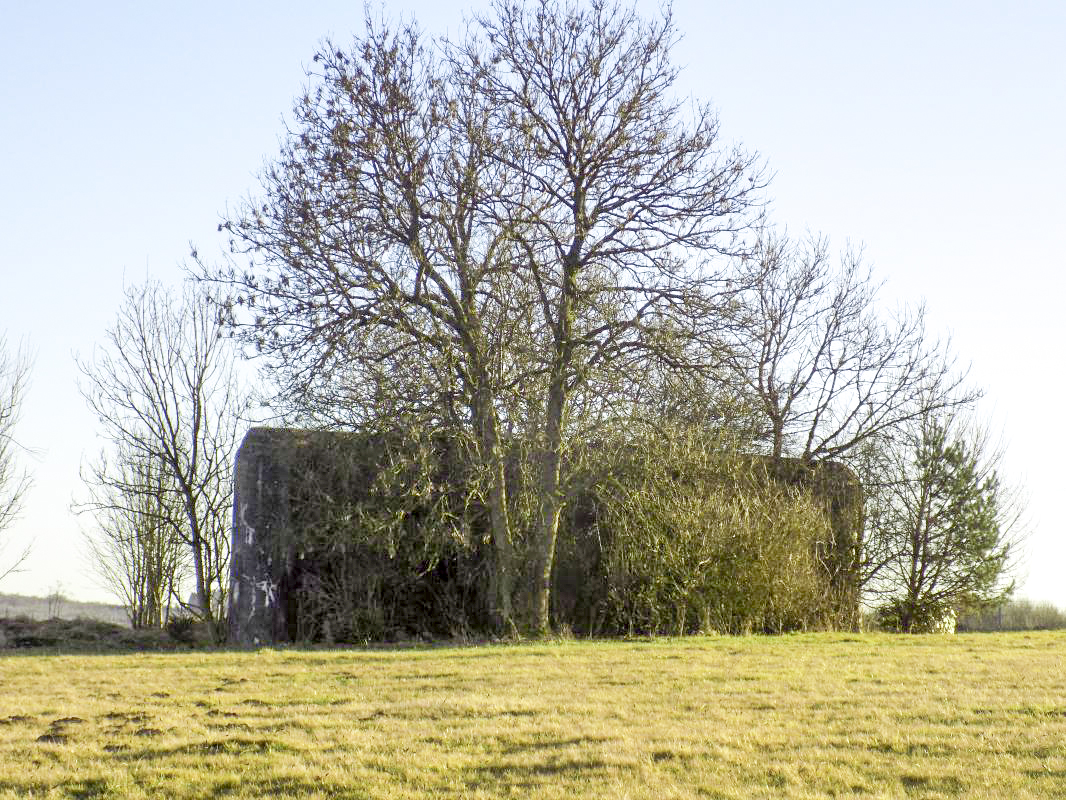 Ligne Maginot - A58 - HIRAUMONT NORD - (Blockhaus pour canon) - Face frontale - R Tucker