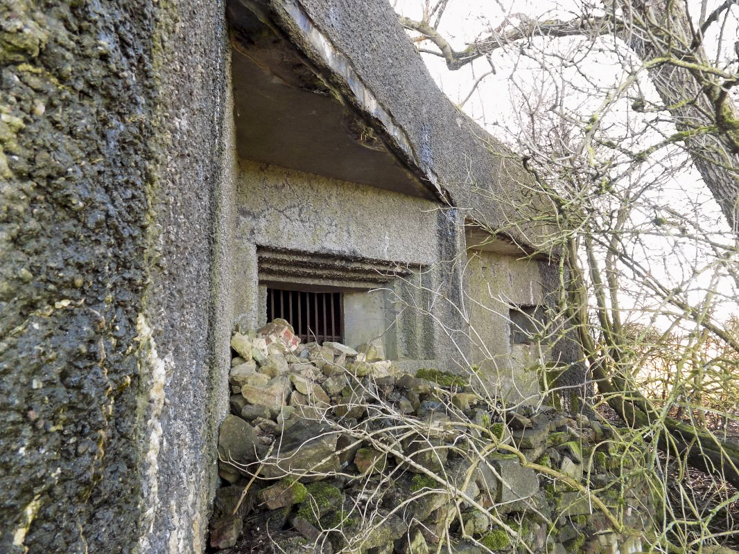 Ligne Maginot - A58 - HIRAUMONT NORD - (Blockhaus pour canon) - Face frontale - R Tucker