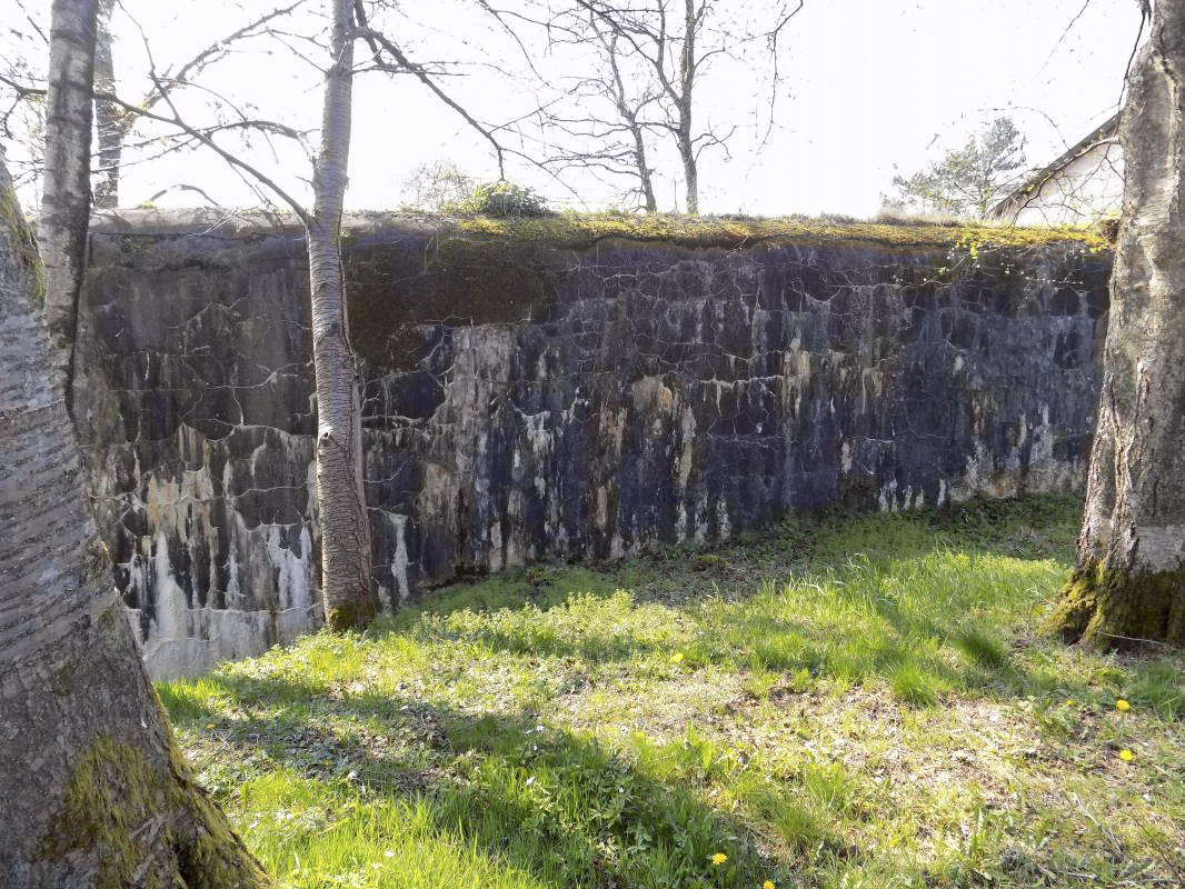 Ligne Maginot - A59 - HIRAUMONT SUD - (Blockhaus pour canon) - Face droite - R Tucker