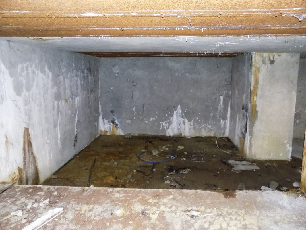 Ligne Maginot - A59 - HIRAUMONT SUD - (Blockhaus pour canon) - Vue vers l'arrière - R Tucker