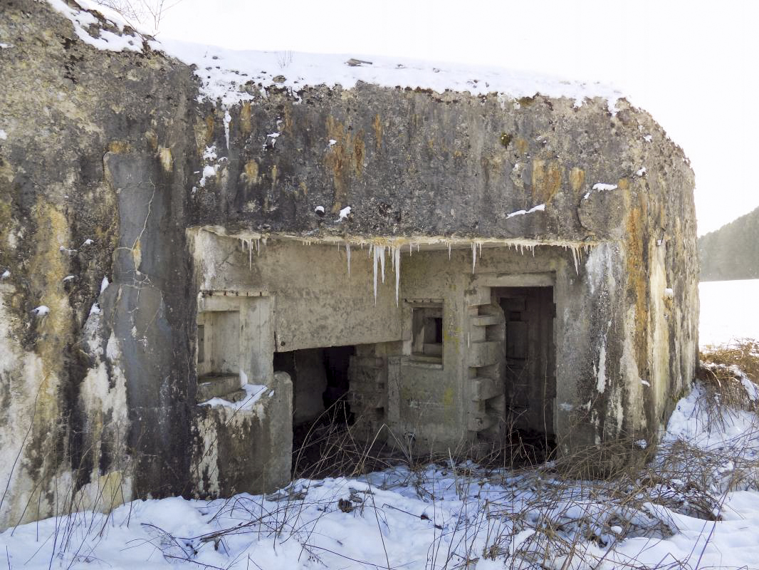 Ligne Maginot - A60 - CENSE PICART - (Blockhaus pour canon) - Les entrées - R Tucker