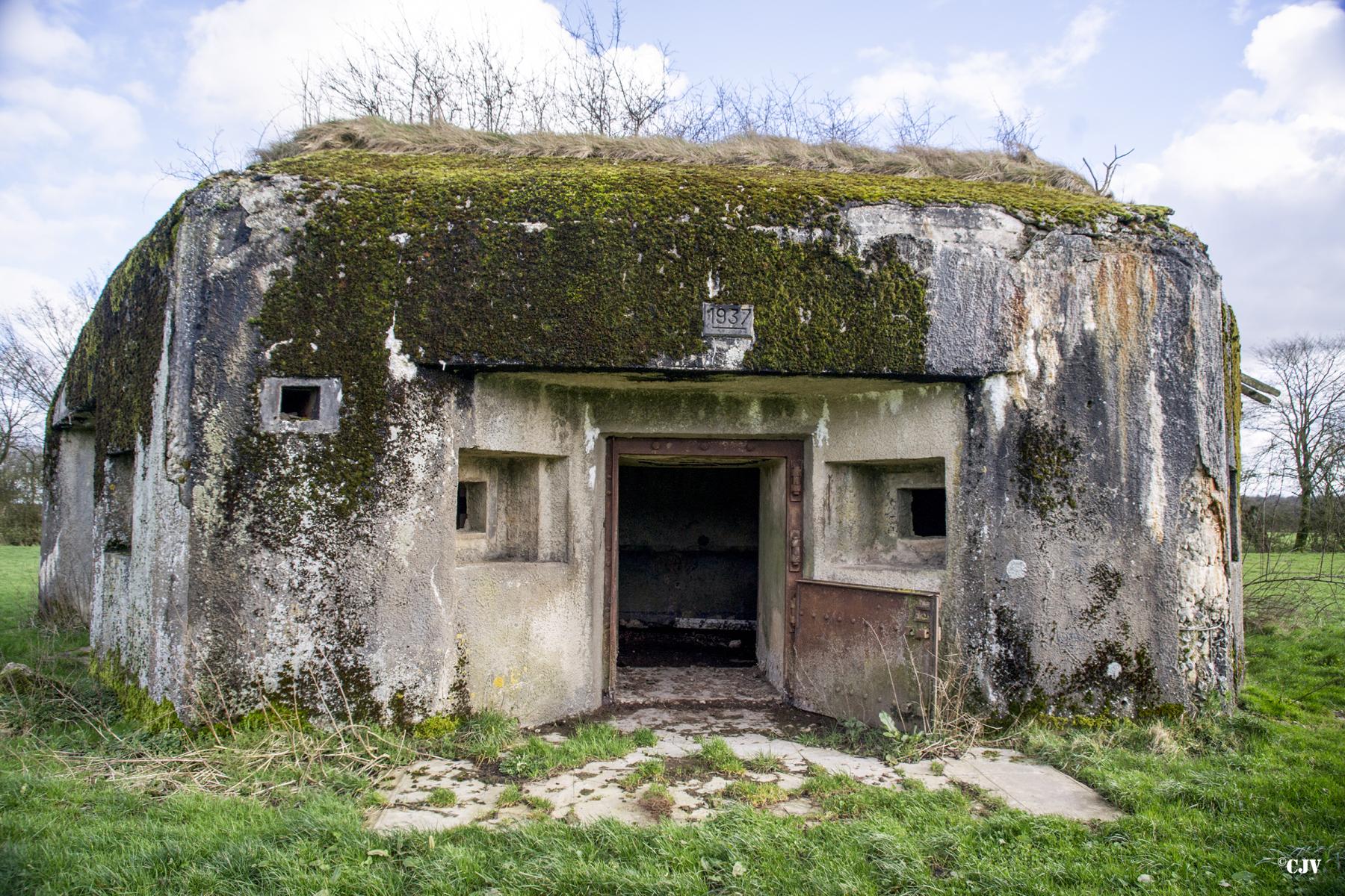Ligne Maginot - B799 - L'ANGOUNERIE SUD - (Blockhaus pour canon) -  - Lia VERMEULEN
