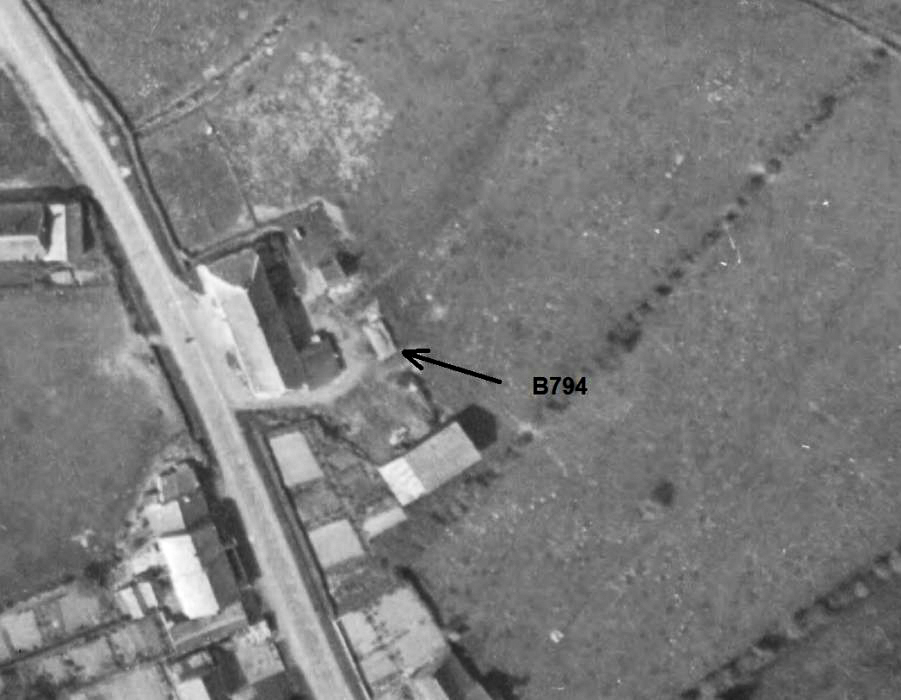 Ligne Maginot - B794 - ARMAND DEQUESNE - (Blockhaus pour arme infanterie) -  - IGN - Géoportail 1951