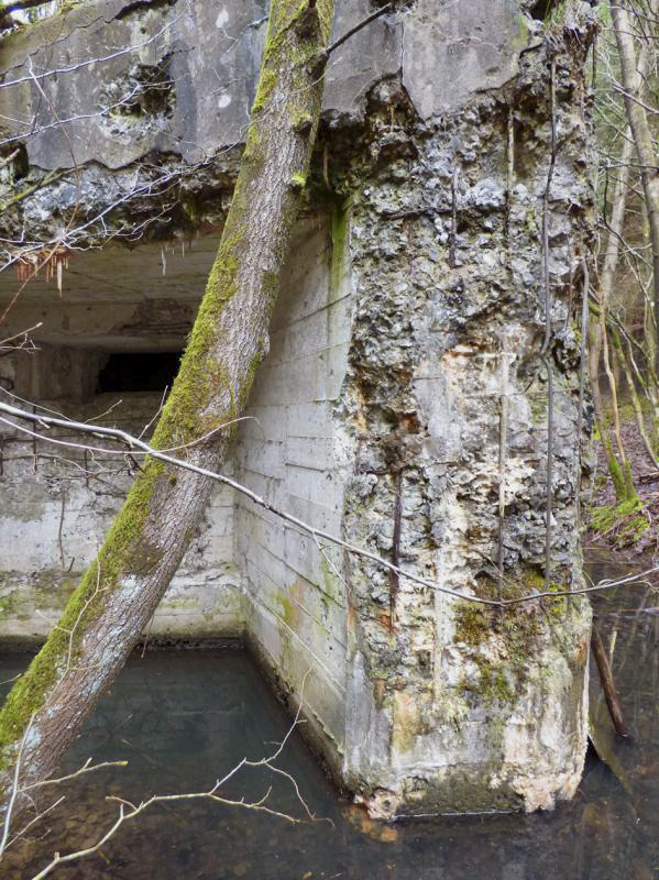 Ligne Maginot - A112 - ETANG DE LA FOLIE - (Blockhaus pour canon) -  - JMBrams