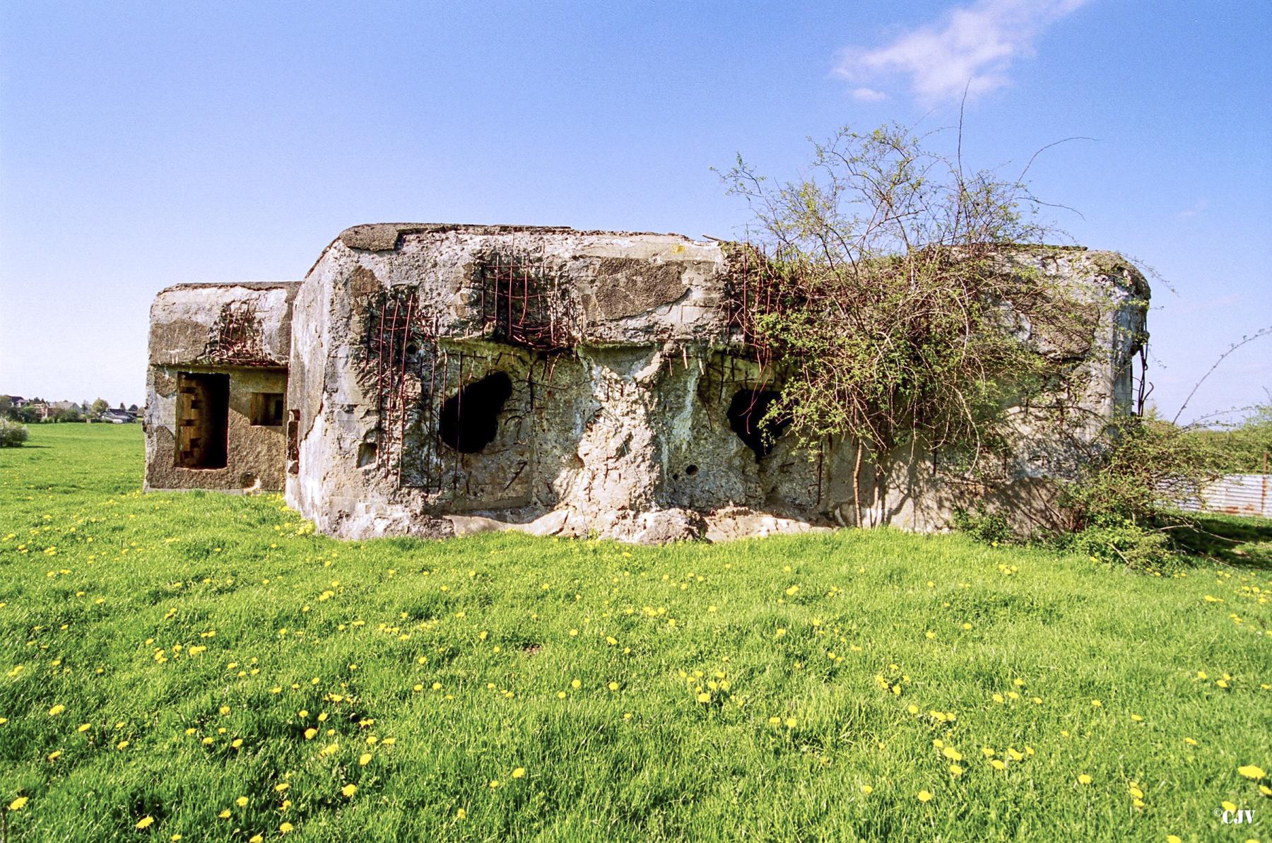 Ligne Maginot - A114 - L'ALOUETTE - (Blockhaus pour canon) -  - Caspar Vermeulen