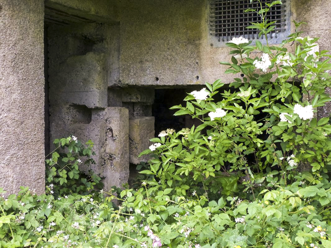 Ligne Maginot - A118 - CHAPELLE BLANCHE - (Blockhaus pour canon) - Entrées - JMBrams