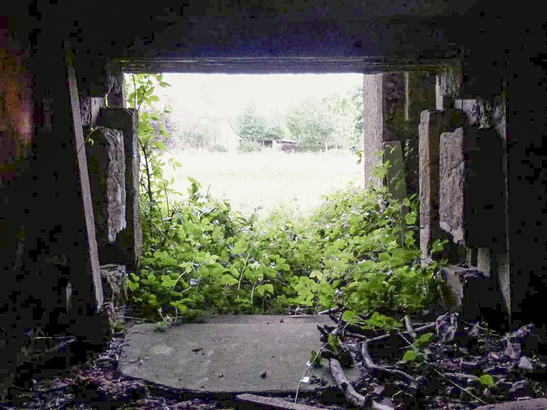 Ligne Maginot - A118 - CHAPELLE BLANCHE - (Blockhaus pour canon) - Entrée matériel - JMBrams