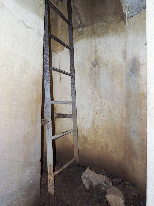 Ligne Maginot - A118 - CHAPELLE BLANCHE - (Blockhaus pour canon) - Niveau inférieur - JMBrams