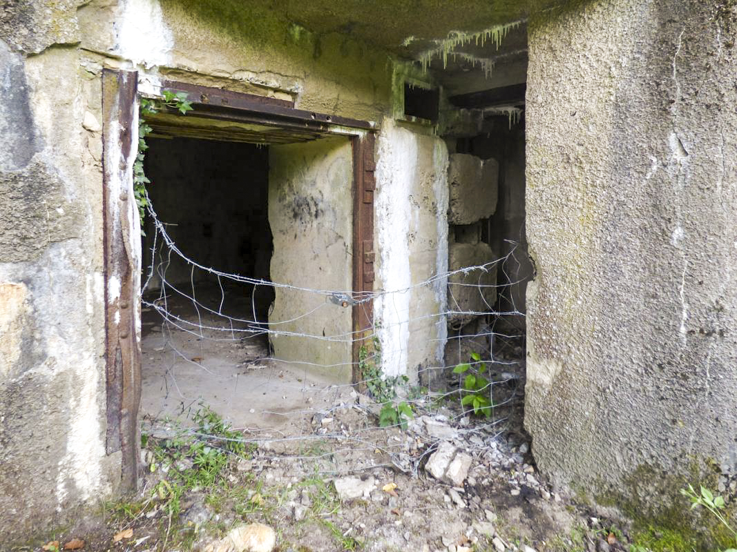 Ligne Maginot - B818 - LA TAILLE LAMBEAUX - (Blockhaus pour canon) - Les entrées - JMBrams