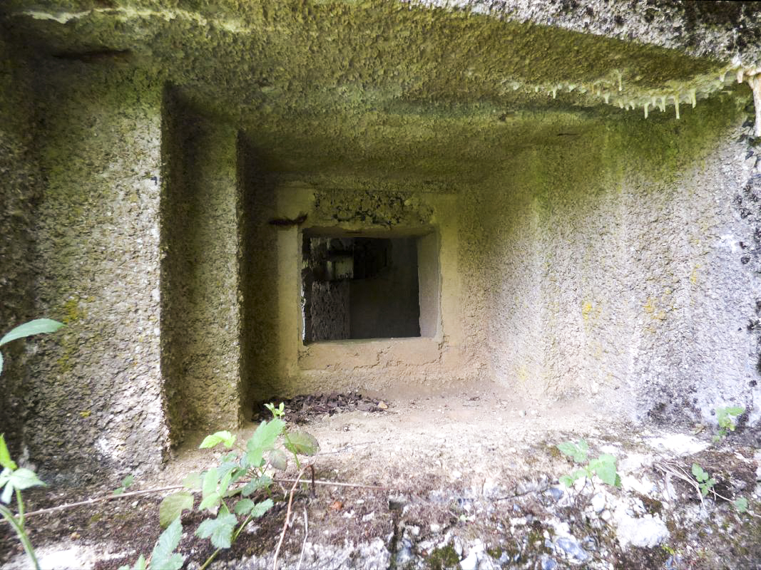 Ligne Maginot - B818 - LA TAILLE LAMBEAUX - (Blockhaus pour canon) - Même embrasure - JMBrams