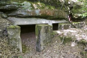 Ligne Maginot - GALGENBERG SUD - (Abri) - Abri sous roche naturel renforcé par un début de construction