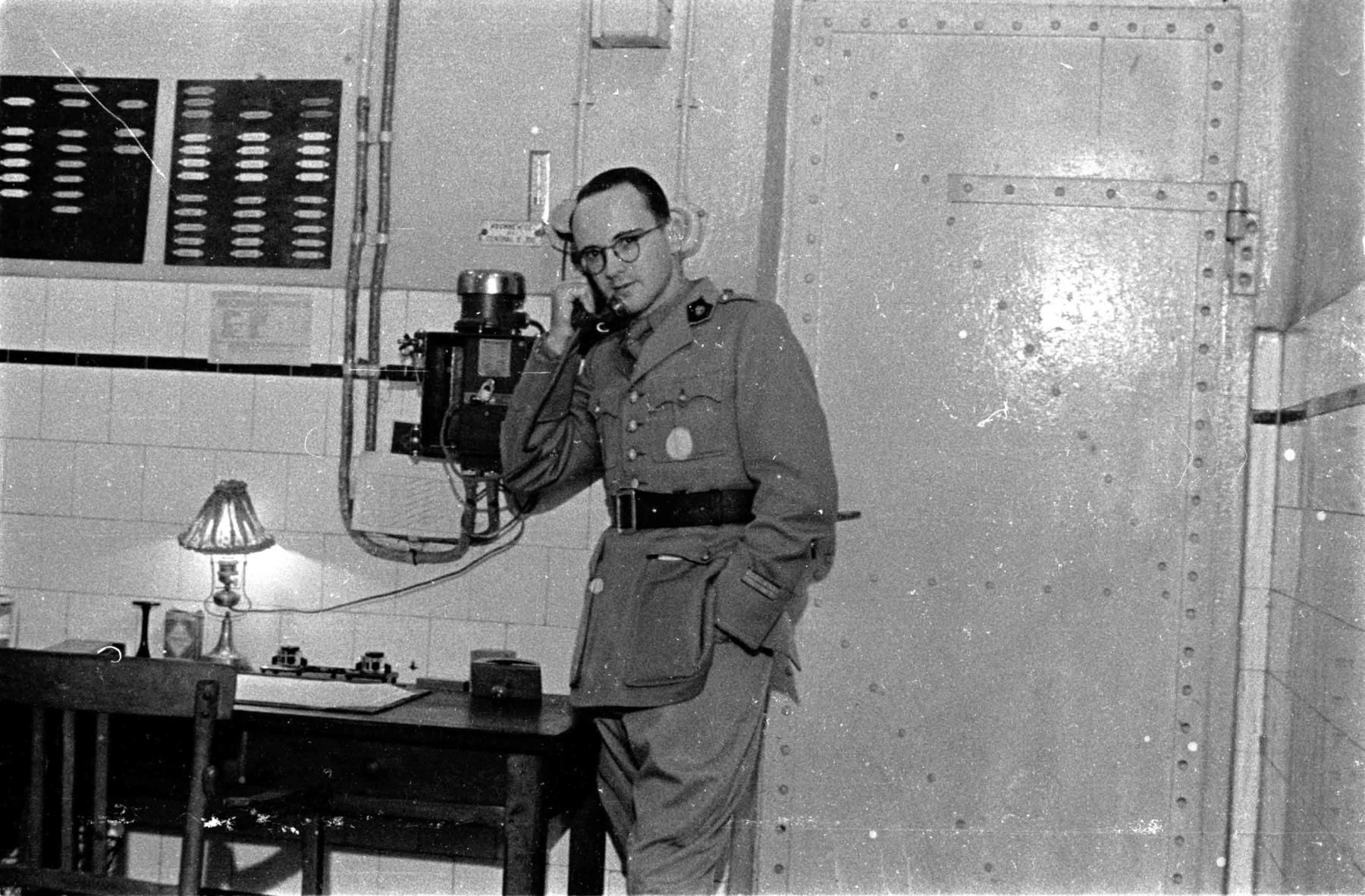 Ligne Maginot - HOCHWALD - (Ouvrage d'artillerie) - L'infirmerie
Le Dr Adrian - Inconnu