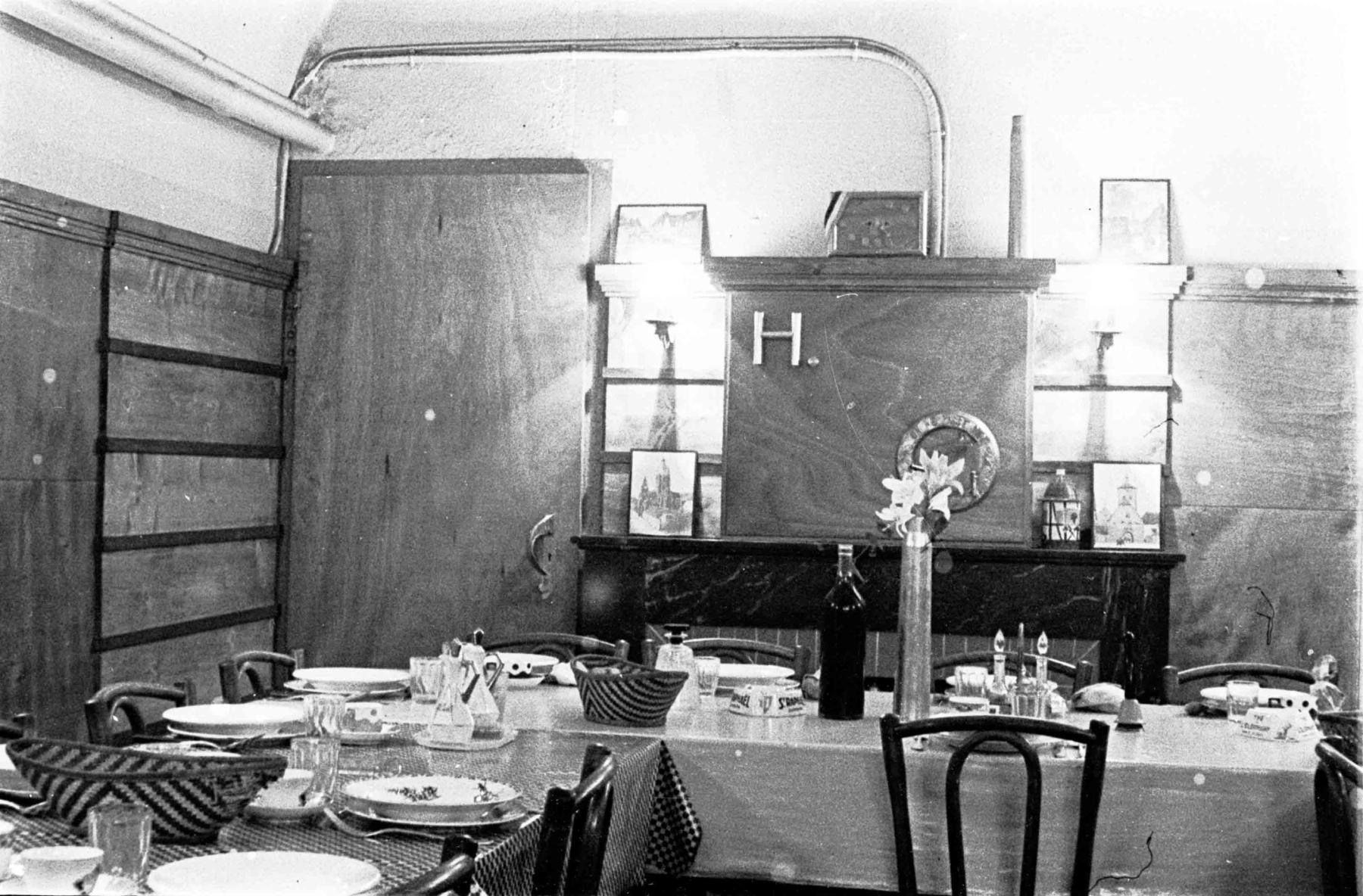 Ligne Maginot - HOCHWALD - (Ouvrage d'artillerie) - Le mess pour les officiers - HAAS Albert