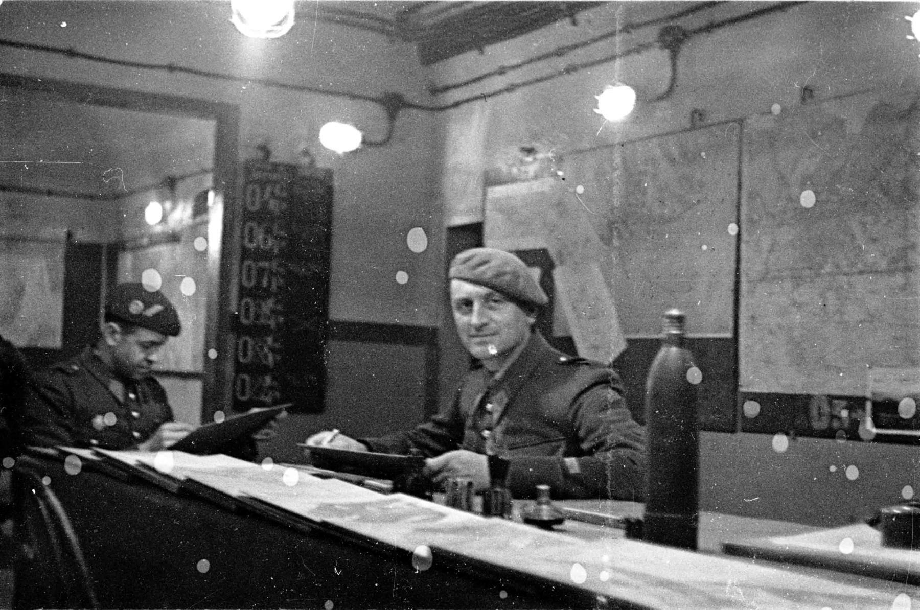 Ligne Maginot - HOCHWALD - (Ouvrage d'artillerie) - Le PC Infanterie Est
Cne Boutry - Albert HAAS